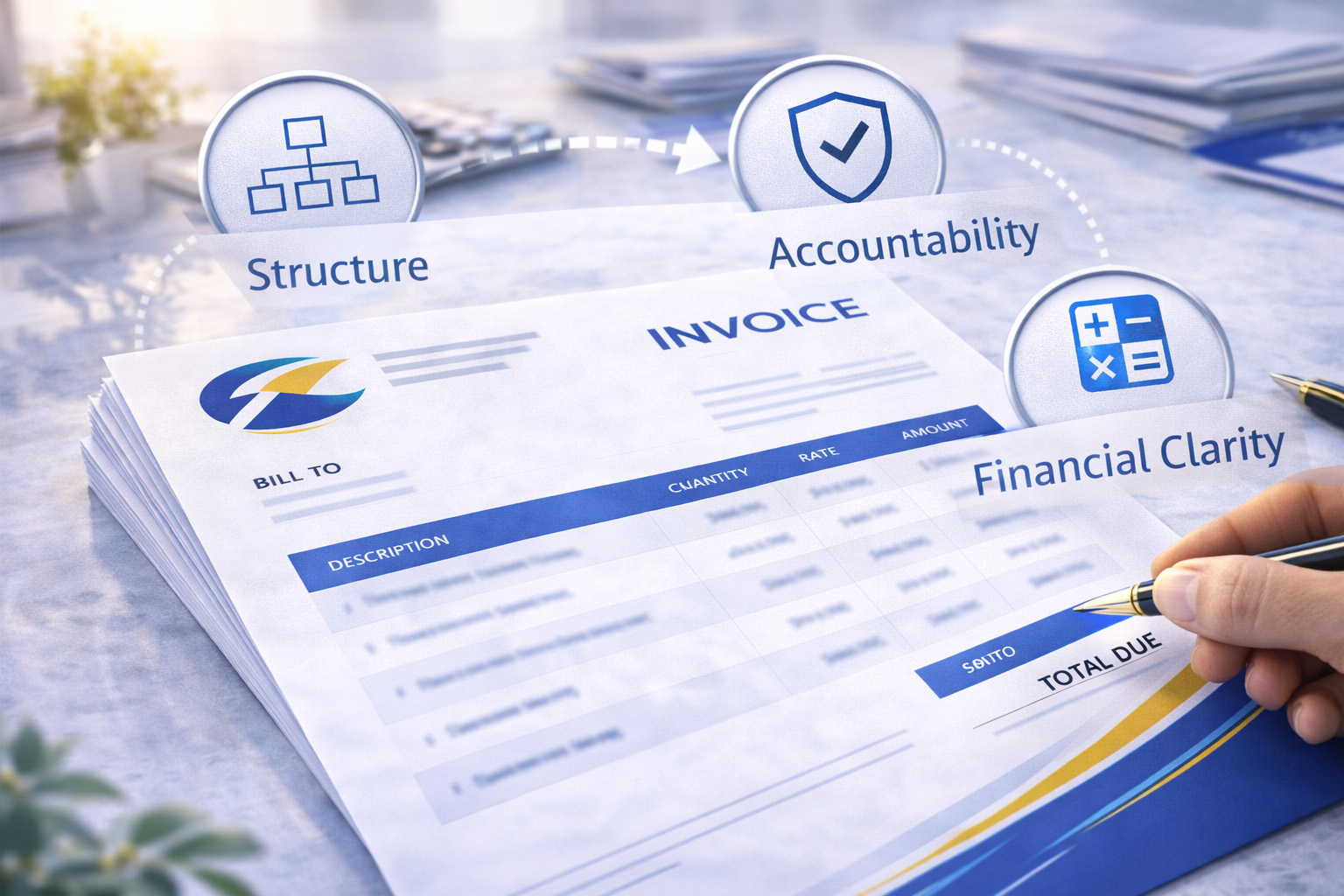 Well Design Invoice Custom Invoice Design and Its Role in Professional Branding