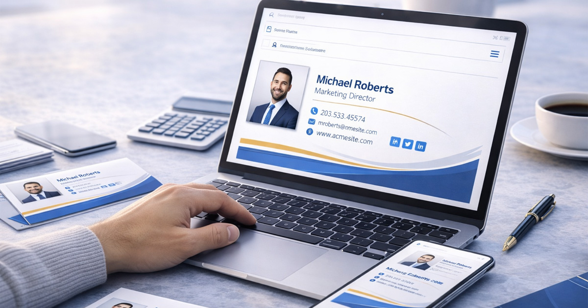 Why Custom Email Signature Design is Important Why Custom Email Signature Design is Important