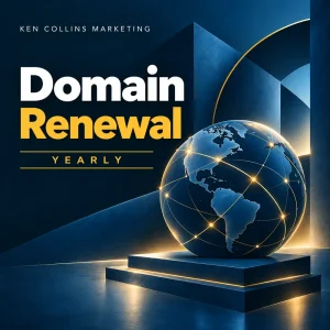 Kcmproduct1400yearlydomainrenewal | Ken Collins Marketing Yearly Domain Renewal Ken Collins Marketing