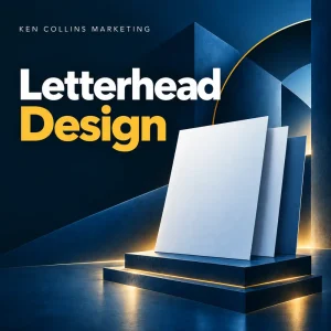 Kcmproduct66731letterheaddesign | Ken Collins Marketing Letterhead Design Ken Collins Marketing