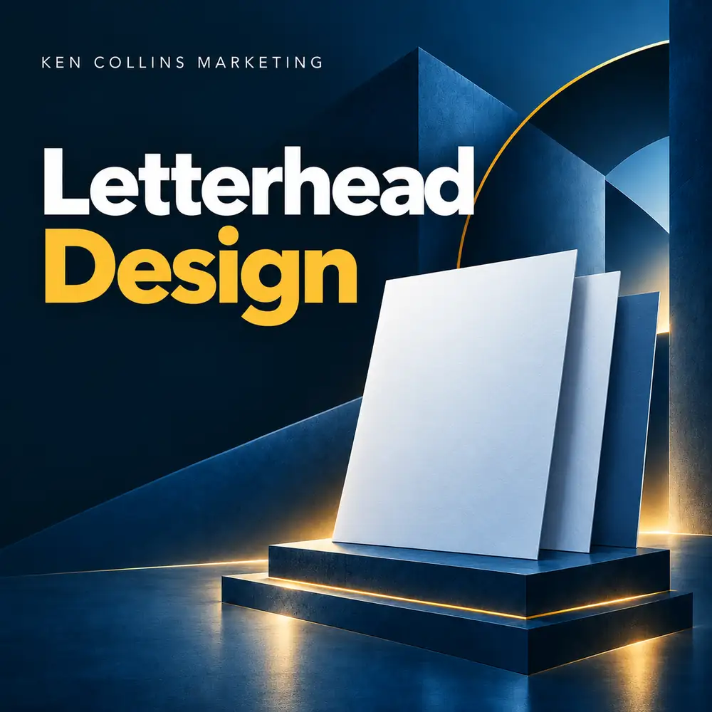 Kcmproduct66731letterheaddesign | Ken Collins Marketing Letterhead Design Ken Collins Marketing