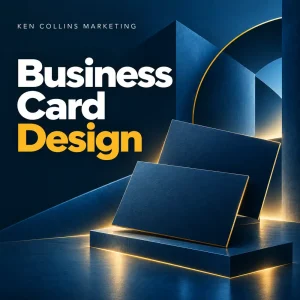 Kcmproduct66735businesscarddesign | Ken Collins Marketing Business Card Design Ken Collins Marketing