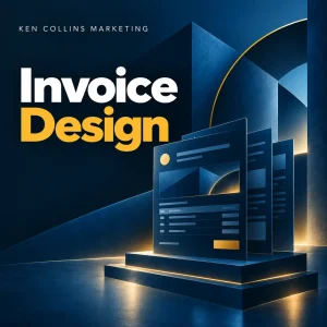 Kcmproduct66739invoicedesign | Ken Collins Marketing Invoice Design Ken Collins Marketing