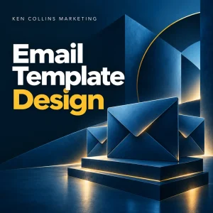 Kcmproduct66753emailtemplatedesign | Ken Collins Marketing Email Template Design Ken Collins Marketing